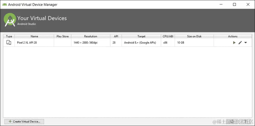 在 Android 模拟器上运行和调试应用程序