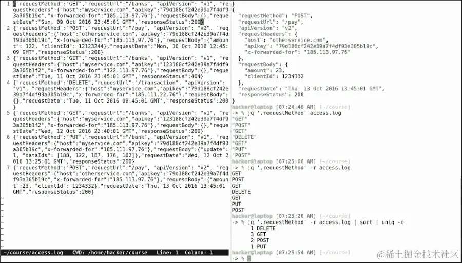 JSON jamming in the new age