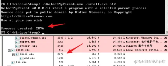红队技术-父进程欺骗（ MITRE ATT&CK框架：T1134）2048.png
