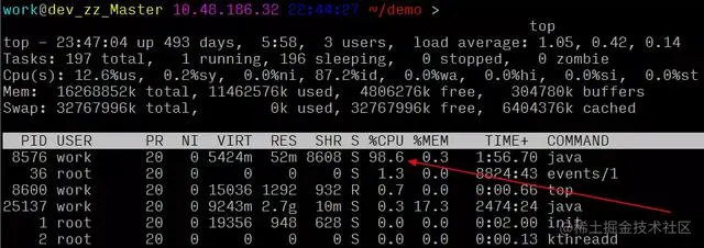 cpu使用100%，来听阿里P7教你如何快速处理
