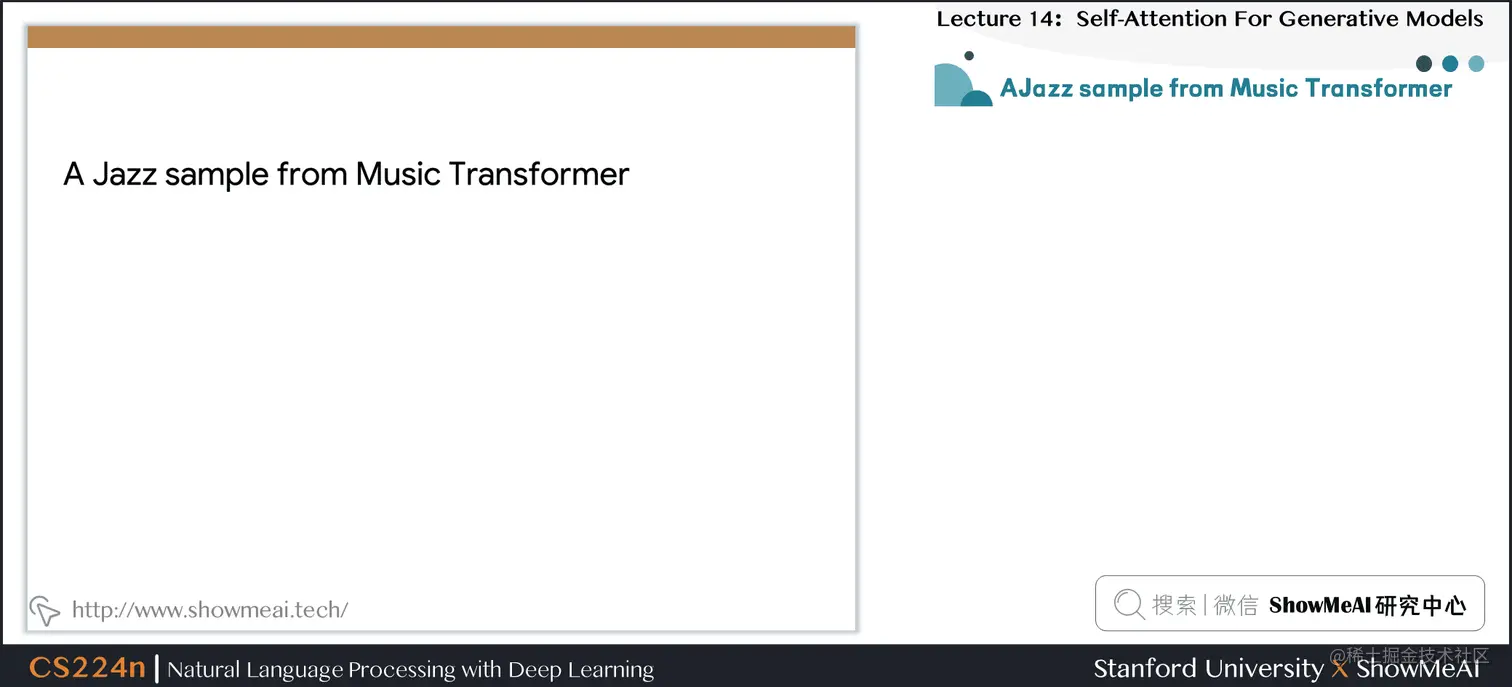 AJazz sample from Music Transformer