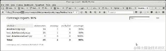 使用 nose2 测量覆盖率