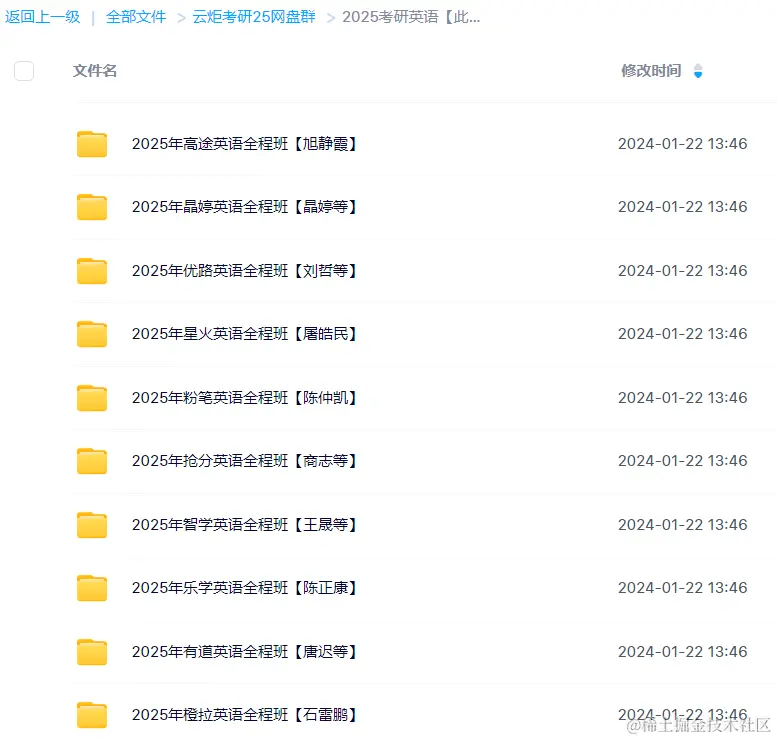 25云炬考研SVIP百度网盘群