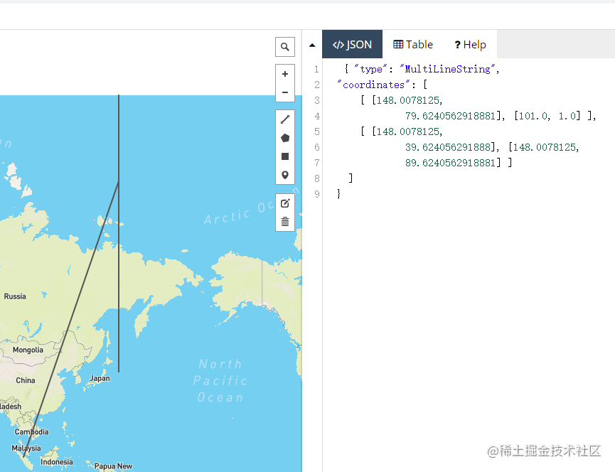 关于GeoJson数据格式的一些记录 - 掘金