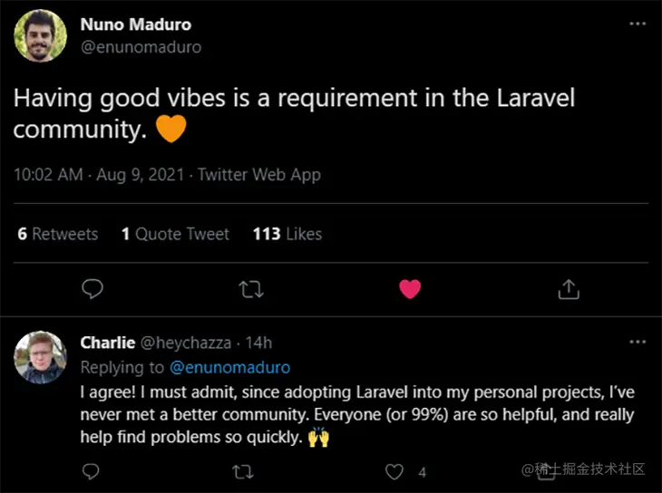 The friendly Laravel community!