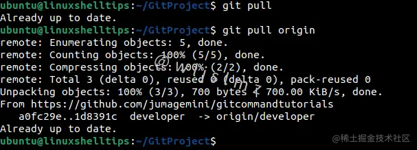 下载并合并 Git 存储库