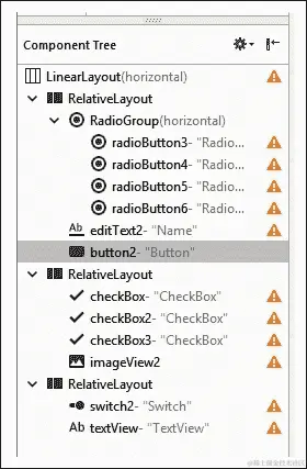 设置小部件探索项目和 UI