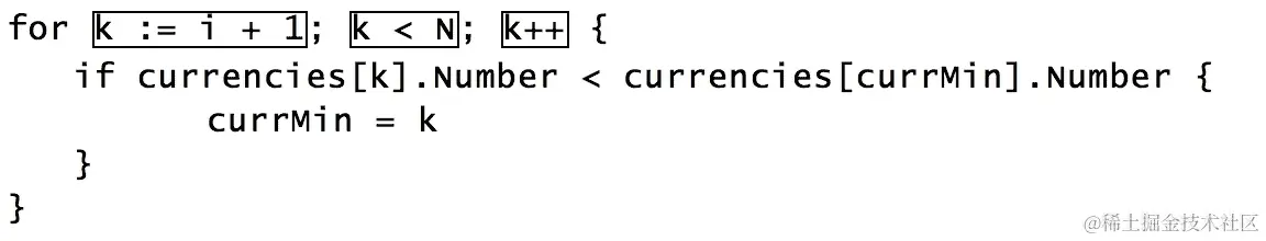 传统的 for 语句