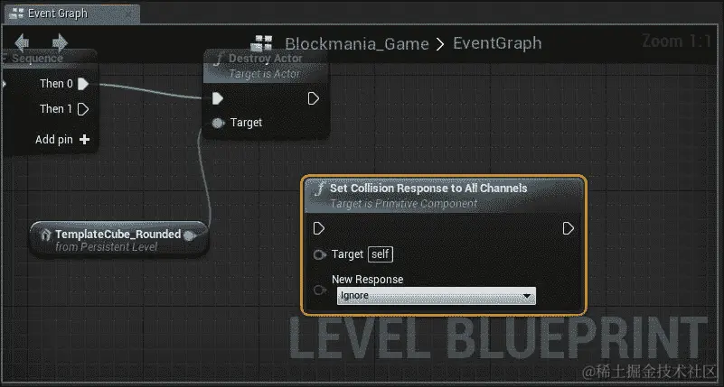 关键立方体拾取和放置