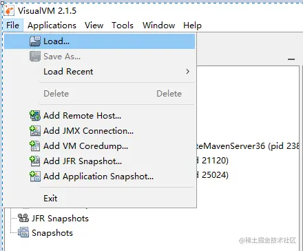 VisualVM_open