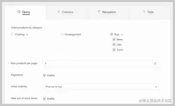 WooCommerce Product Table Query Tab