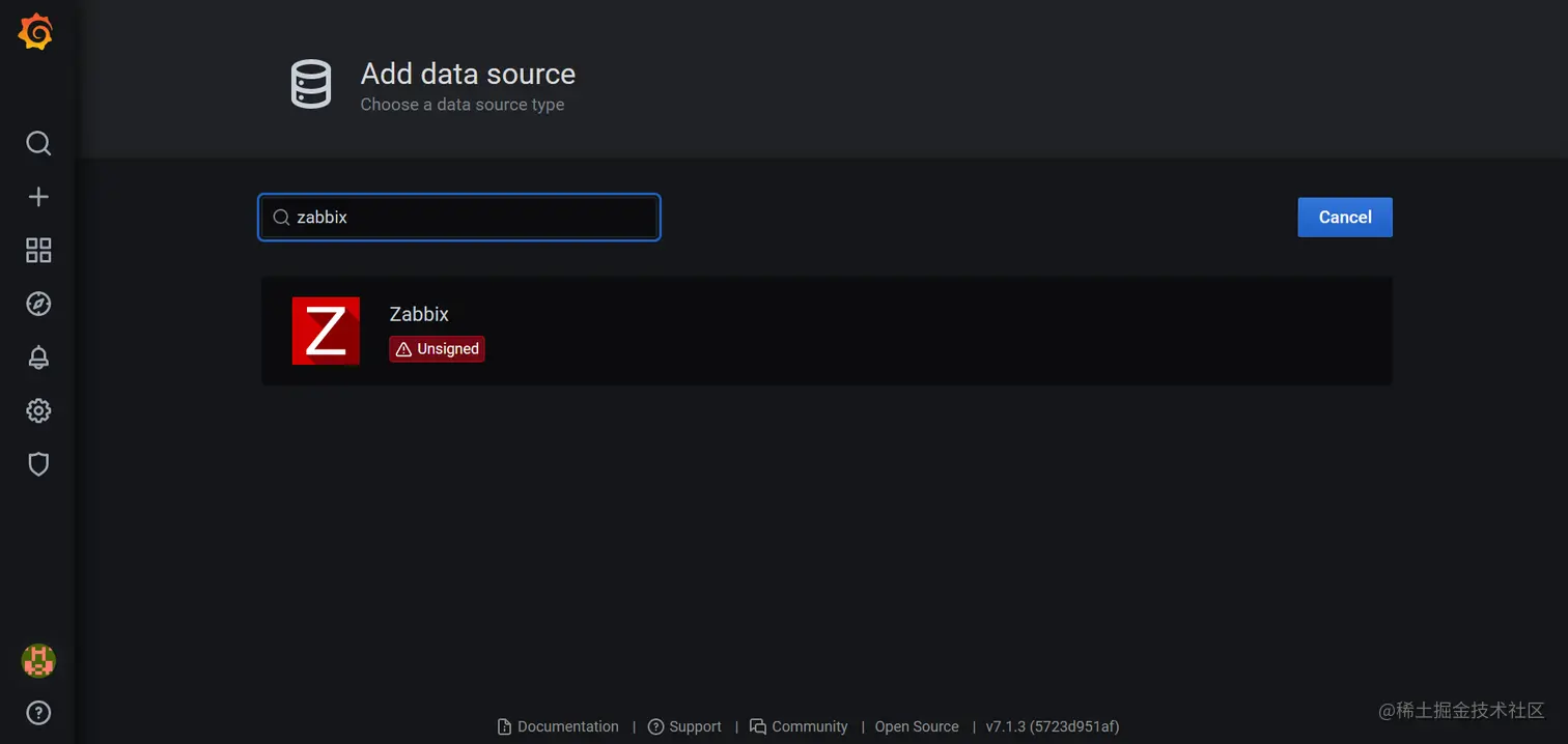 zabbix 与 grafana 结合，监控性能服务器