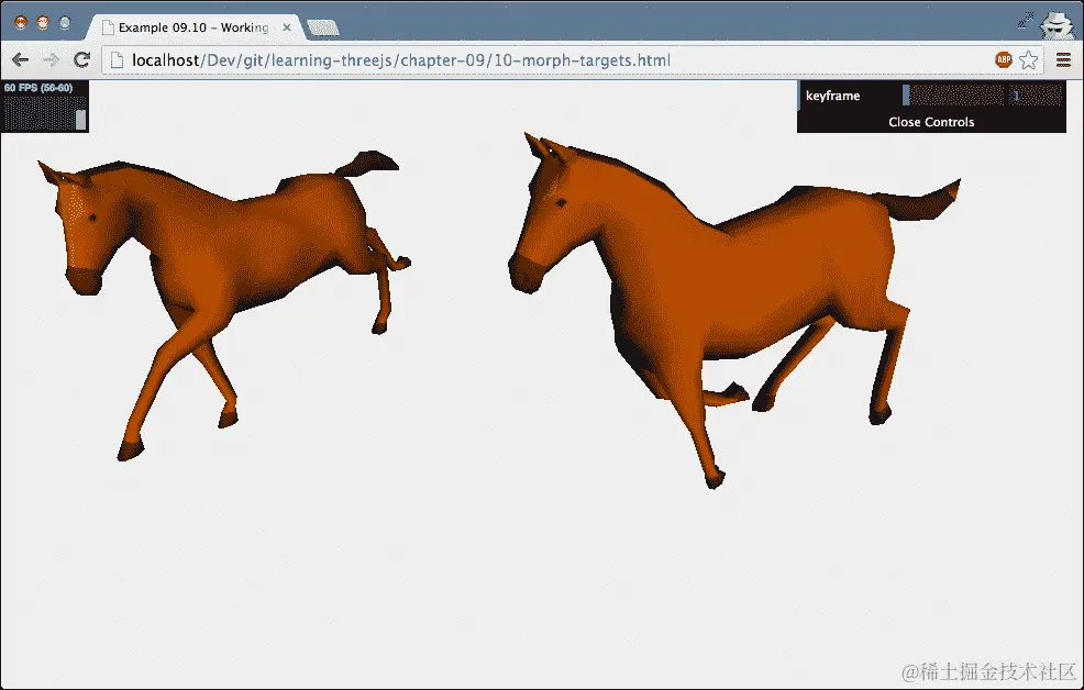 使用 MorphAnimMesh 的动画