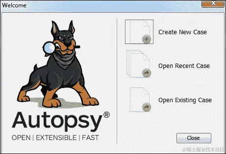 在 Autopsy 中创建一个案例