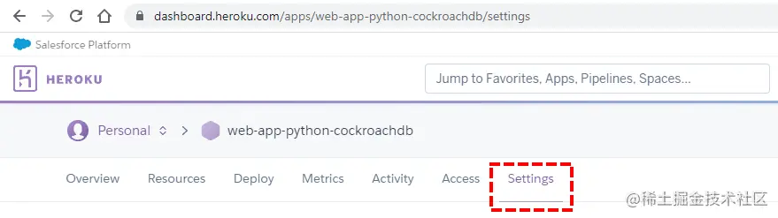 Deploy CockroachDB with Heroku