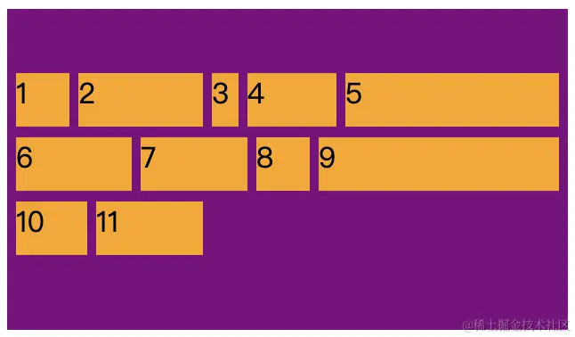 flex布局: align-content实践 🌰⑤