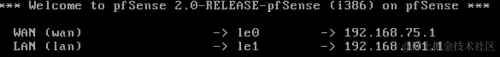 LAN IP configuration