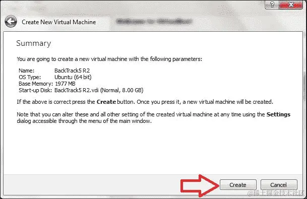 在 Oracle VM Virtual Box 上安装 BackTrack5 R2