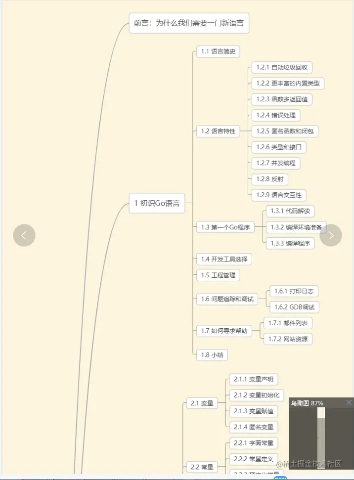 送福利！3张超详细的Go语言思维导图，仅分享3天