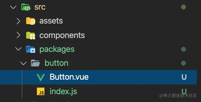 button