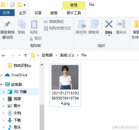 上传的文件目录