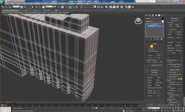 3D 工作室最大建模教程未来派螺栓枪