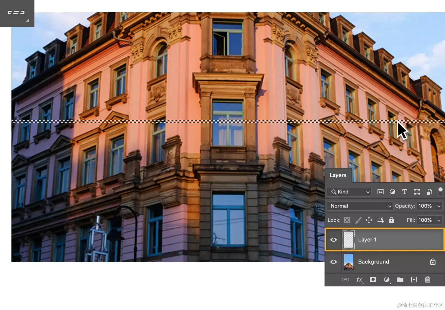 Adobe认证指南｜如何在 Adob​​e Photoshop 中制作拉伸的风景？