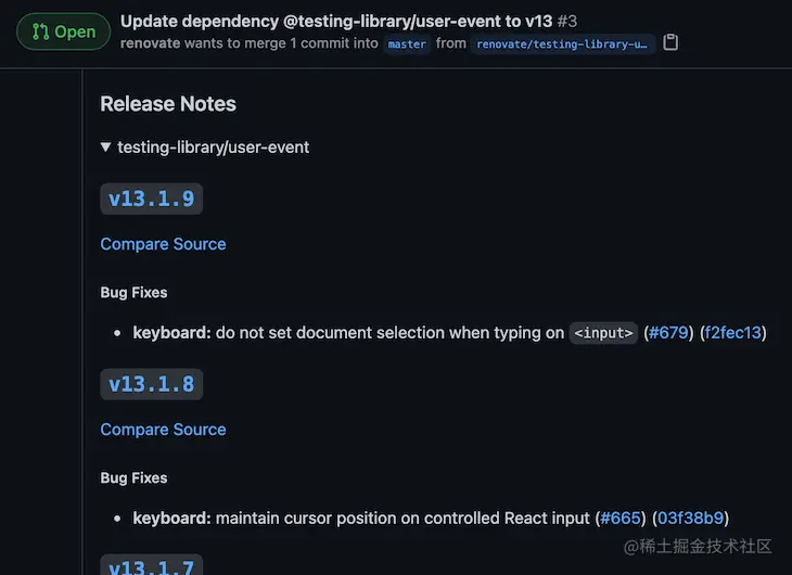 Notes Listing The Changes Brought With The Current Update