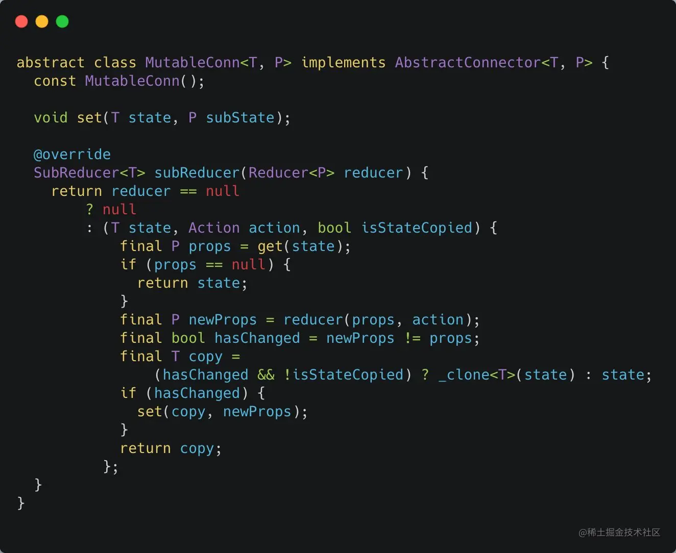 code-snippet-MutableConn-class