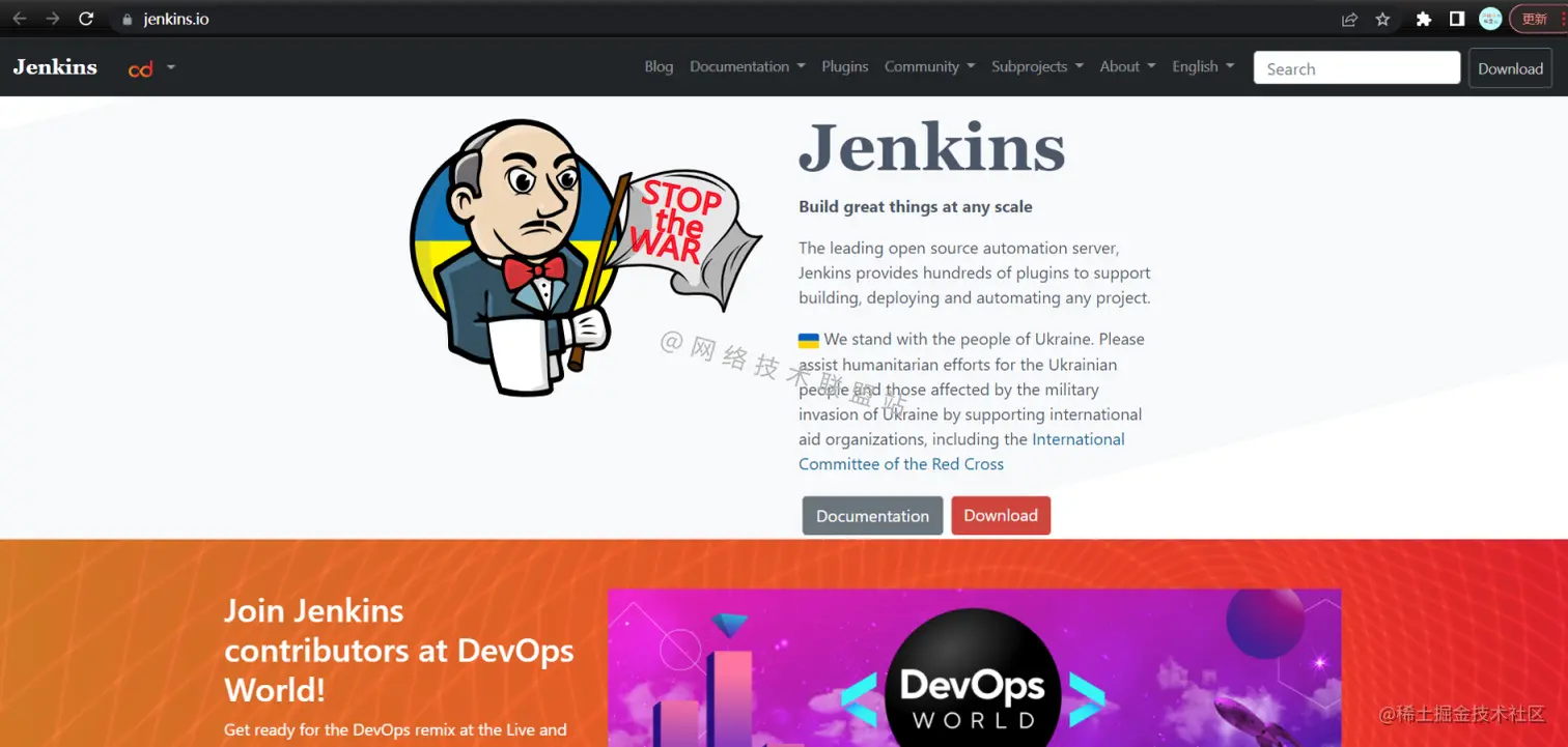 Jenkins官网