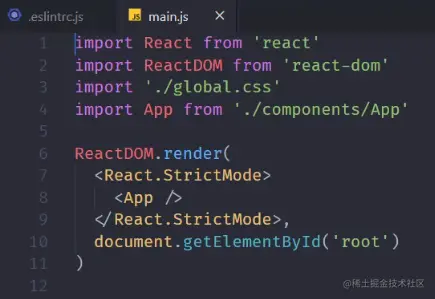 ESLint结合Webpack-main.js