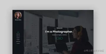 Simone - Personal Portfolio Template 