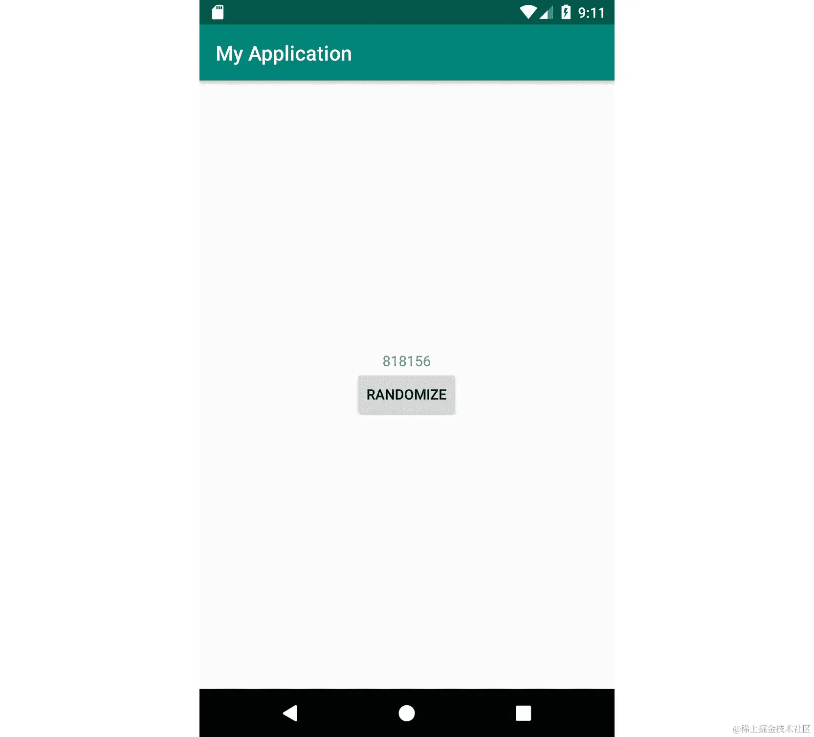 图 12.6：模拟器输出练习 12.04 显示随机生成的数字