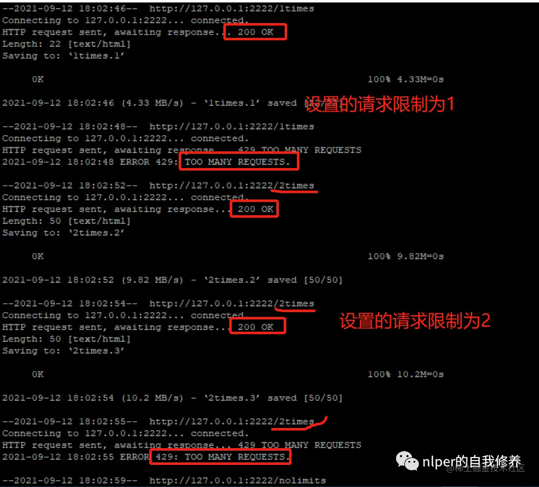 flask请求次数限制