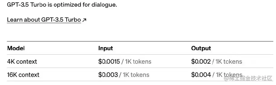 OpenAI的收费标准