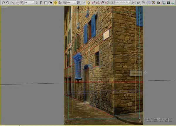 3Ds Max建模图文教程：如何使用着色器设置摄像机投影