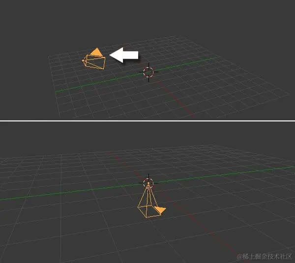 重置摄像机位置和旋转