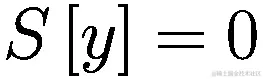 S\left[y\right] = 0