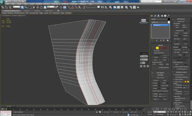 3D 工作室最大建模教程未来派螺栓枪