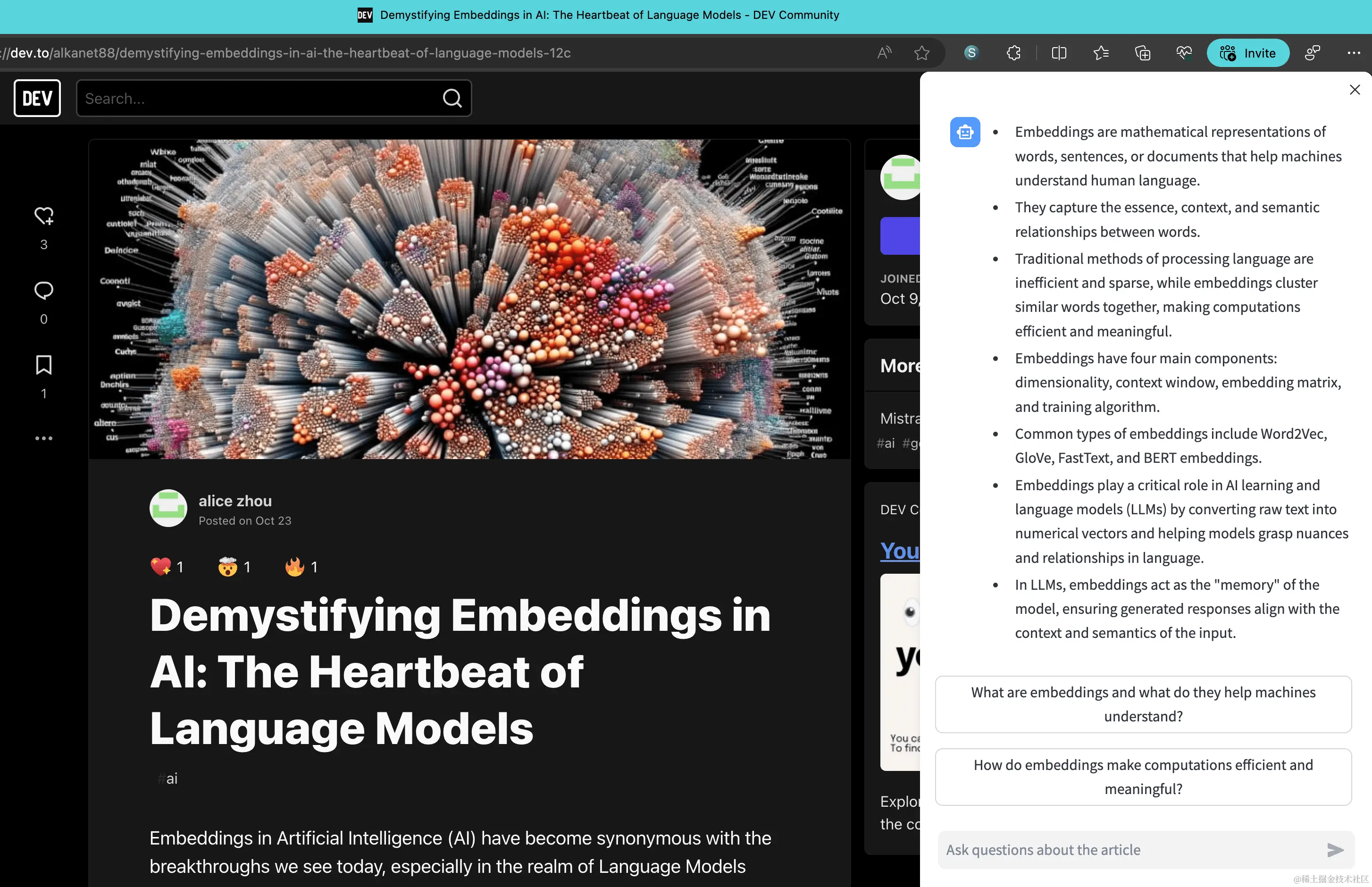 Read with Chrome Extension