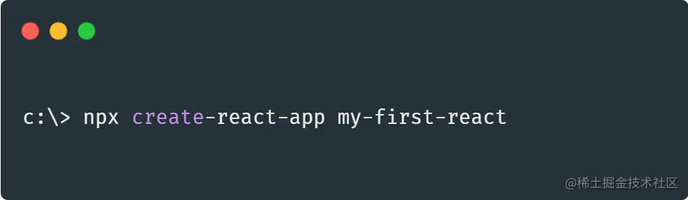 React app 