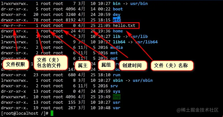 Linux文件详细信息
