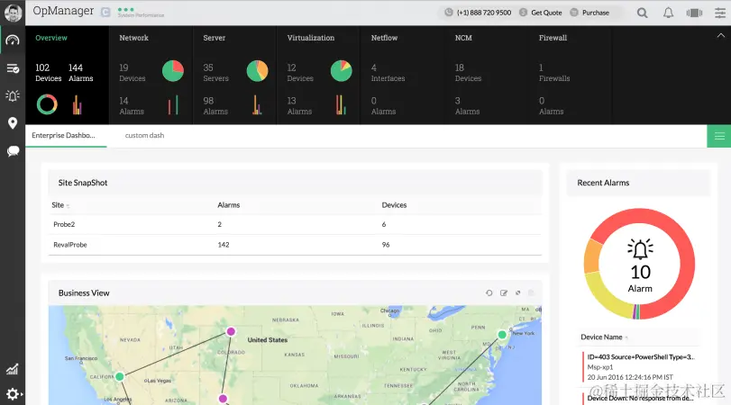 企业网管 - ManageEngine OpManager