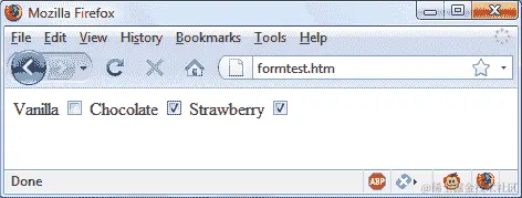 使用复选框快速选择