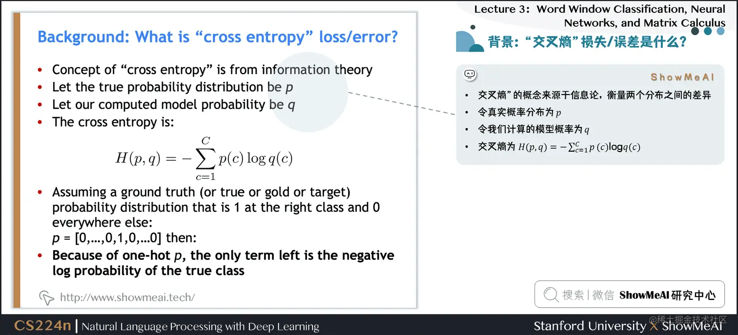 交叉熵损失理解