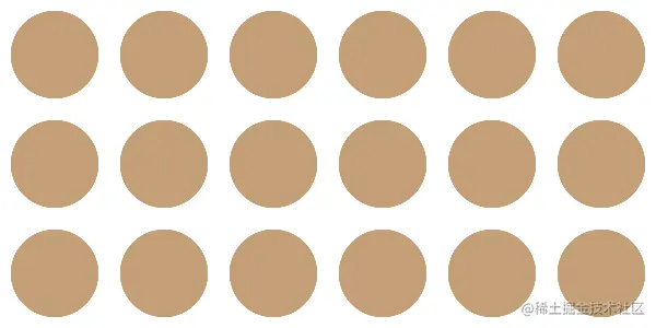 用径向渐变制作的图案