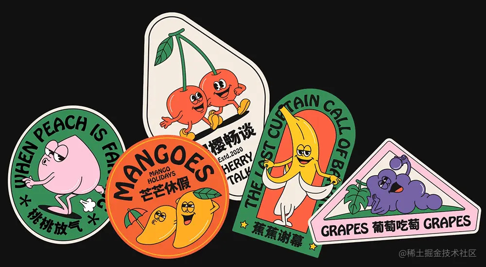 贴纸设计过程全解析，原来设计贴纸这么简单！