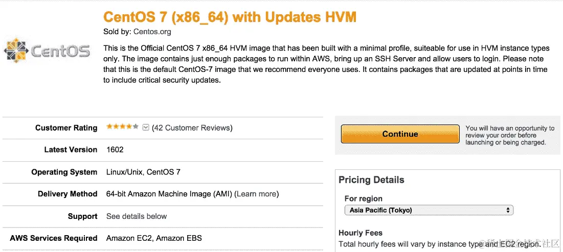 在 AWS 上部署 CentOS VM 来运行 Docker 容器