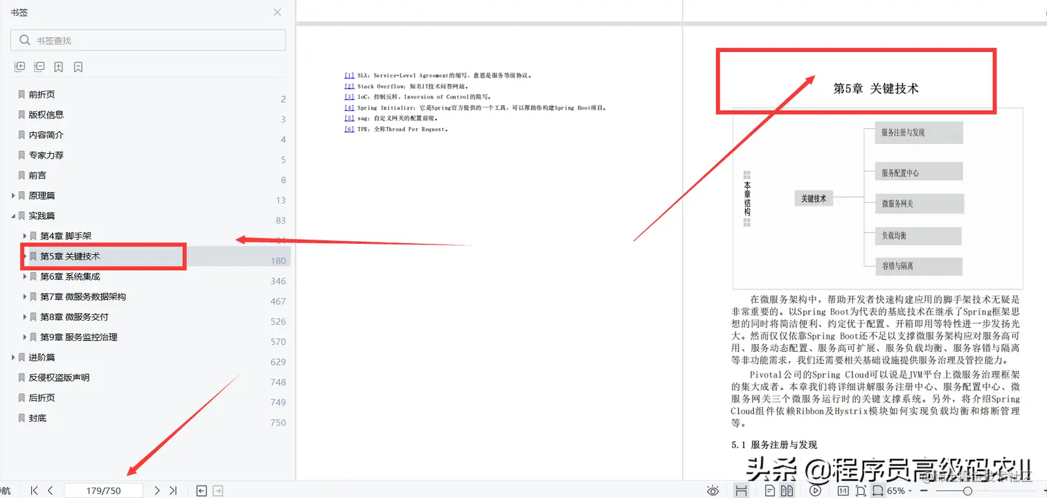 25岁阿里120W年薪架构师推荐学习的750页微服务架构深度解析文档