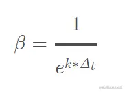 牛顿冷却定律中的衰减函数